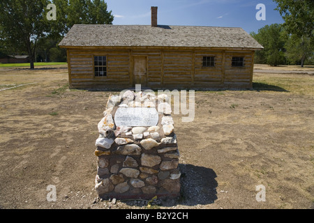 Historic Fort Robinson State Park, Northwestern Nebraska, west of Crawford Stock Photo