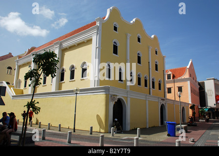 Mikve Israel-Emanuel Synagogue, Willemstad, Curacao, Netherlands Antilles. Stock Photo