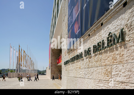 The Centro Cultural de Belem art and design museum, Lisbon, Portugal. Stock Photo