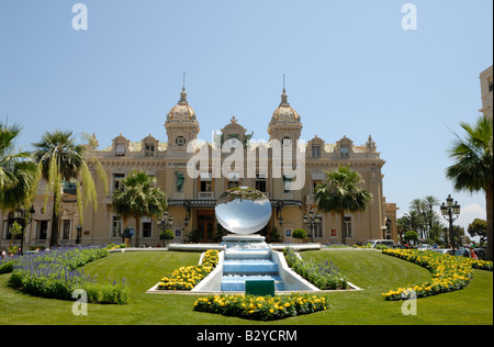 Monte Carlo Casino in Monaco Stock Photo