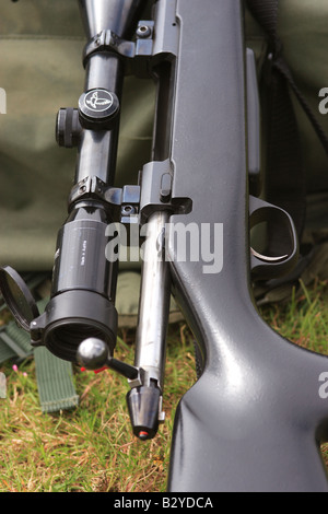Sako TRG-S (M995) Bolt Action Rifle. (25-06 Calibre) Stock Photo
