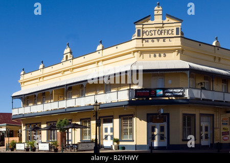 The welcoming fascade of 'The PO', Maryborough, Queensland Stock Photo