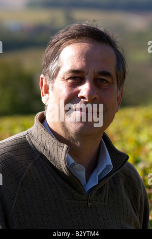 Henry Natter, owner. Domaine Henry Natter, Montigny, Sancerre, Loire, France Stock Photo