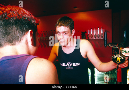 Men at a gay nightclub in London Stock Photo - Alamy