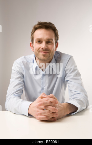 Portrait of Man Stock Photo