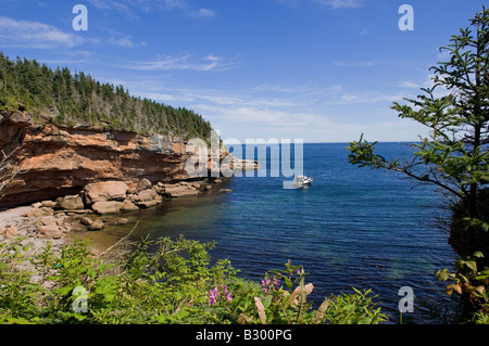 Gaspe Beach, Bonaventure Island, Gaspe Peninsula, Quebec, Canada