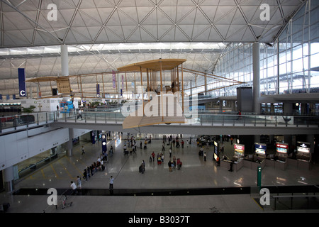 Hong Kong Airport, Hong Kong, China Stock Photo