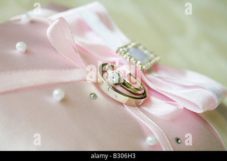 wedding rings Stock Photo