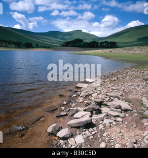 Upper Neuadd Reservoir, Brecon Beacons National Park, Wales, UK Stock Photo