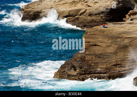 'Far from the crashing waves' Stock Photo