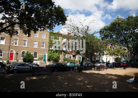 Cleaver Square in the leafy London suburb, UK Stock Photo - Alamy