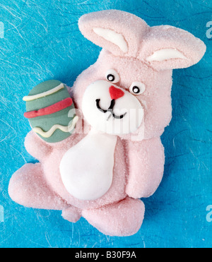 MARZIPAN EASTER BUNNY Stock Photo