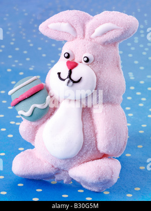 MARZIPAN EASTER BUNNY Stock Photo