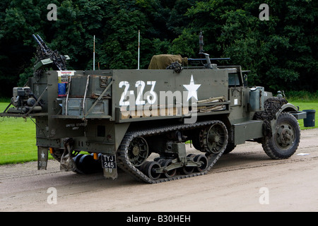 World War Two carrier / personnel half-track M3 / M3 halftrack at Stock ...