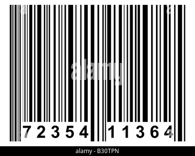 Bar code Stock Photo