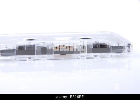 audio cassette isolated on a white Stock Photo