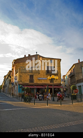 Juliem's Bar, Meze, Languedoc-Roussillon, France Stock Photo