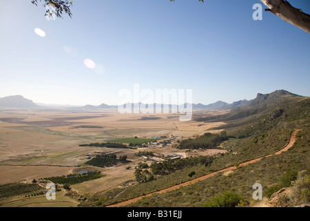 Piekenierskloof Pass in Western Cape, South Africa Stock Photo