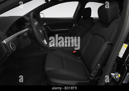 2008 Pontiac G8 GT in Black - Front seats Stock Photo