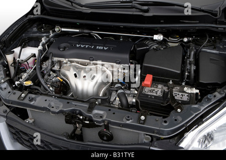 2009 Toyota Corolla Matrix XRS in Gray - Low/Wide Front Stock Photo - Alamy