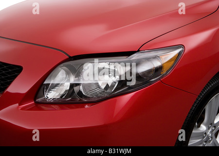 2010 toyota corolla in red hi-res stock photography and images - Alamy