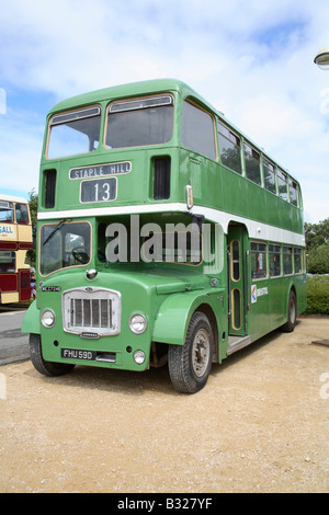 Bristol MW6G LODEKKA double decker Bus 1965 British Stock Photo