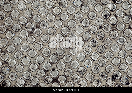 Close up of pattern on the street Stock Photo