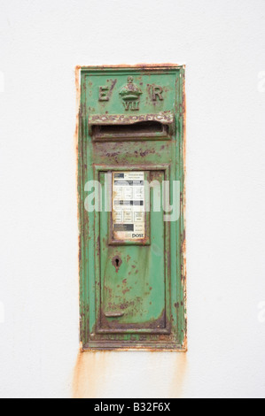 Irish mailbox in Kilkee County Clare Ireland Stock Photo