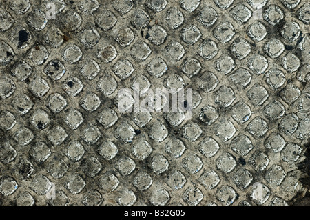 Close up of pattern on the street Stock Photo