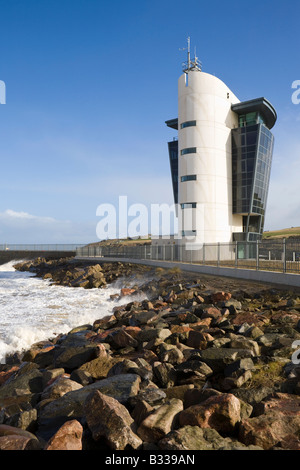 The Marine Operations Centre (opened in 2006) at Aberdeen Harbour, Aberdeenshire, Scotland Stock Photo