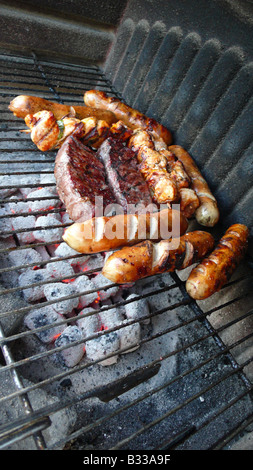 sausage without pig Stock Photo