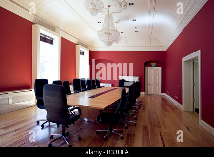 Academy Building Boardroom Dublin Ireland Stock Photo