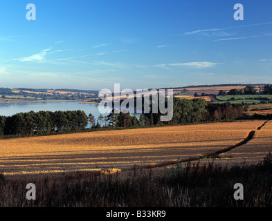 Eyebrook reservoir near Uppingham Rutland Stock Photo