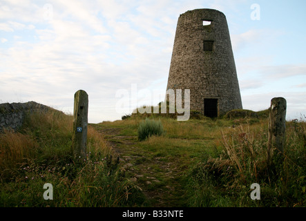 The Old Mill at Cleadon Hills Stock Photo