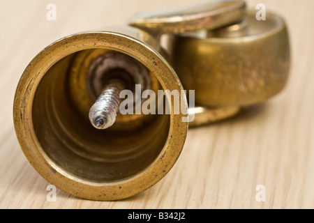 Brass caster hi-res stock photography and images - Alamy