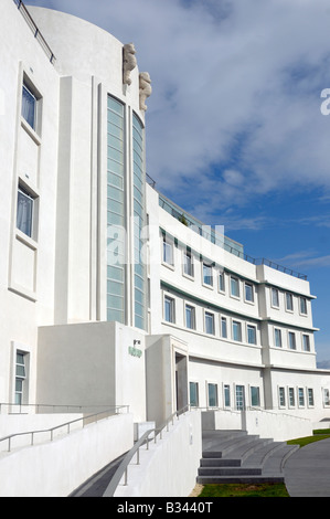 Front view of the Midland Hotel in Morecambe Stock Photo