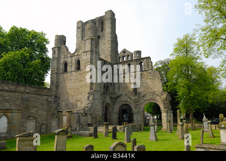 Ruins of Kelso Abbey Scottish Borders UK Stock Photo