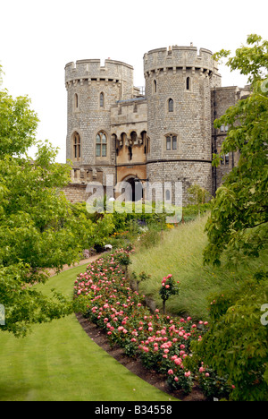 Windsor Castle and Gardens, Windsor, Berkshire Stock Photo