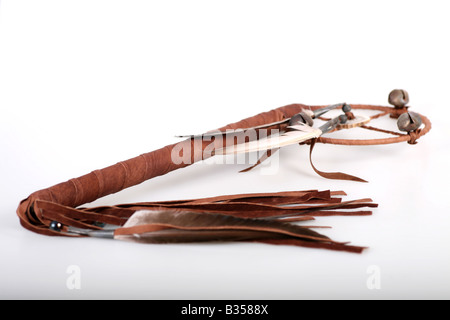 Native American Navajo Medicine Wheel on a white background Stock Photo