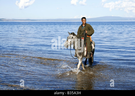 The Mongolian sea Stock Photo