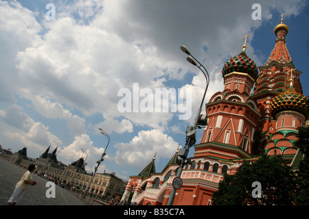 Saint Basil's Cathedral rooth Stock Photo - Alamy