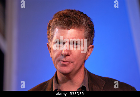 Jonathan Powell pictured at Hay Festival 2008 Hay on Wye Powys Wales UK EU served as chief of staff to Prime Minister Tony Blair Stock Photo