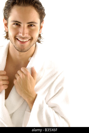 Portrait of a young man smiling Stock Photo