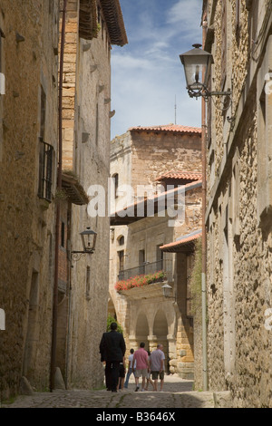 Santillana del Mar in the north of Spain Cantabria Stock Photo