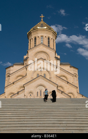 The Holy Trinity Cathedral of Tbilisi commonly known as The Sameba ...