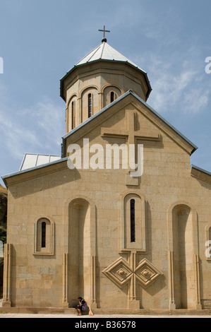 St Nicholas church in Narikala ancient fortress overlooking Tbilisi, Republic of Georgia Stock Photo