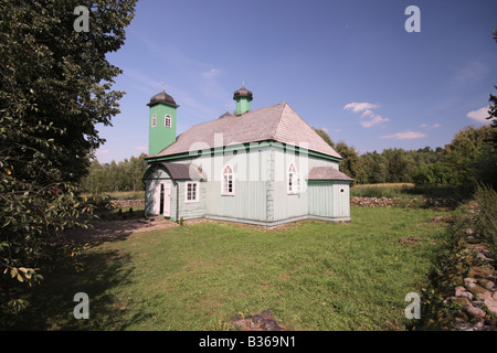 Wooden mosque in Kruszyniany, Poland Stock Photo