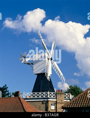 United Kingdom England London Borough of Merton Wimbledon Common Windmill Stock Photo