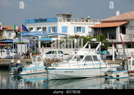 Marina in Saintes-Maries-de-la-Mer, France Stock Photo