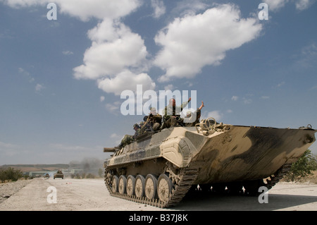 Military personnel sit in line at the Basic Riders Course on Camp ...
